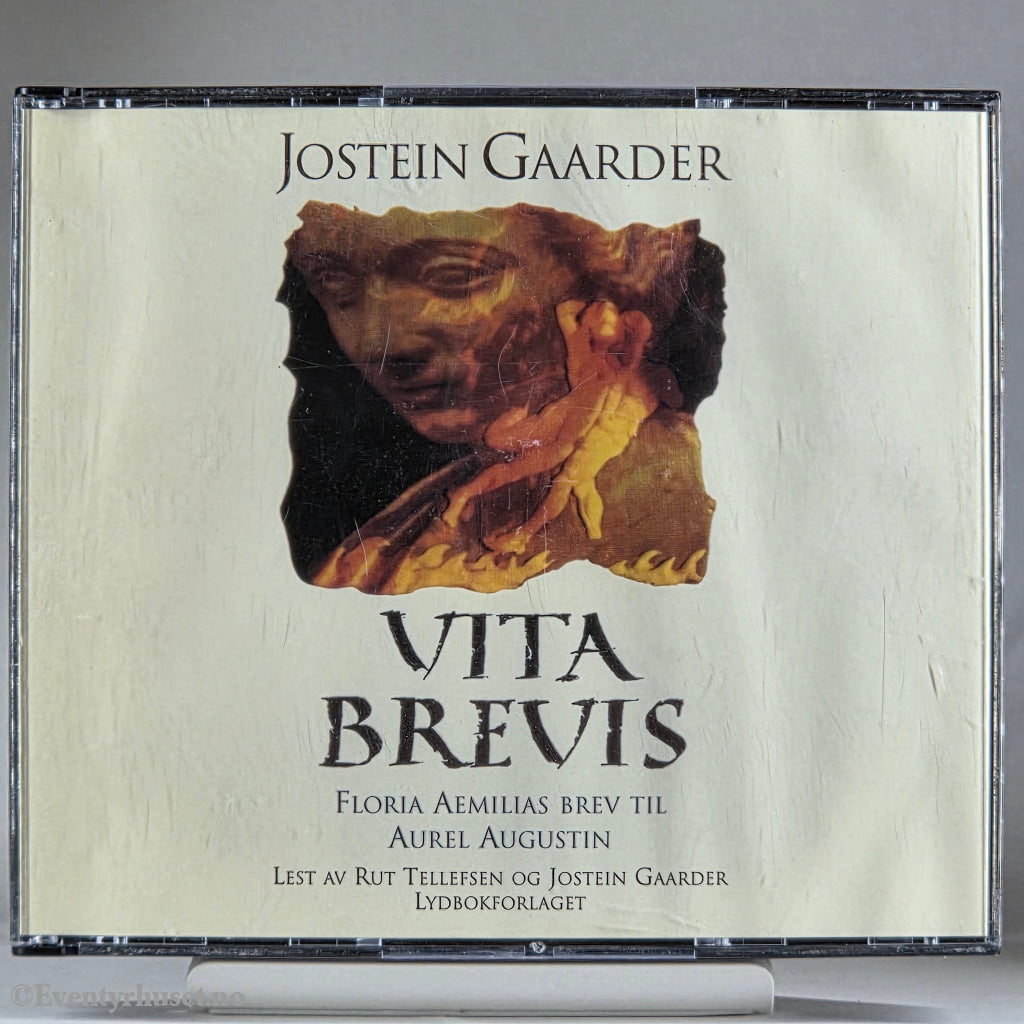 Jostein Gaarder 1996 Vita Brevis. Lydbok på CD.