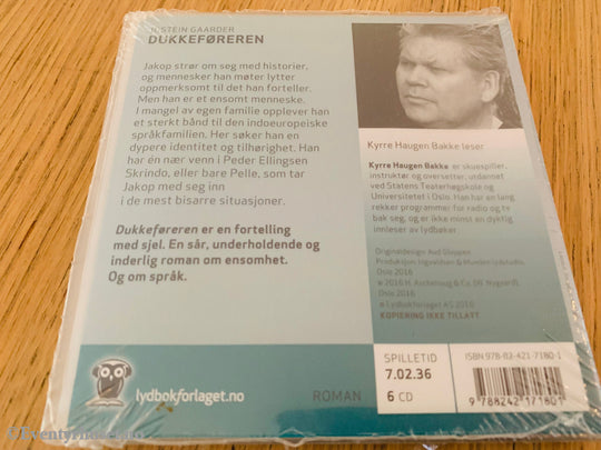 Jostein Gaarder. Dukkeføreren. 2106. Lydbok På 6 Cd. Ny I Plast!