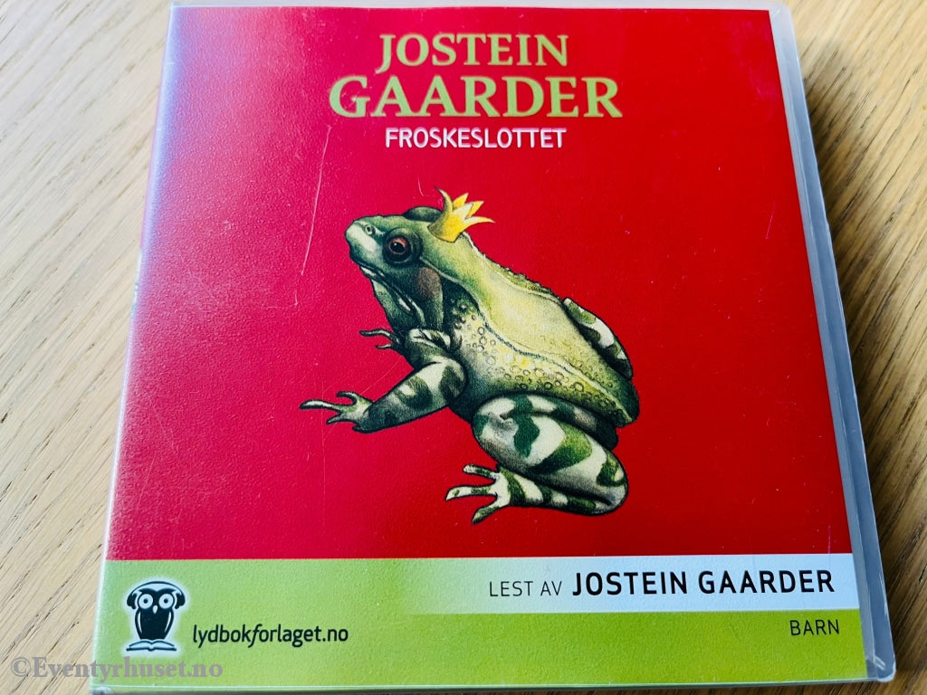 Jostein Gaarder. Froskeslottet. Lydbok På 3 Cd.