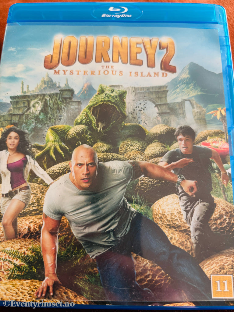 Journey 2: The Mysterious Island. Blu-ray Disc.