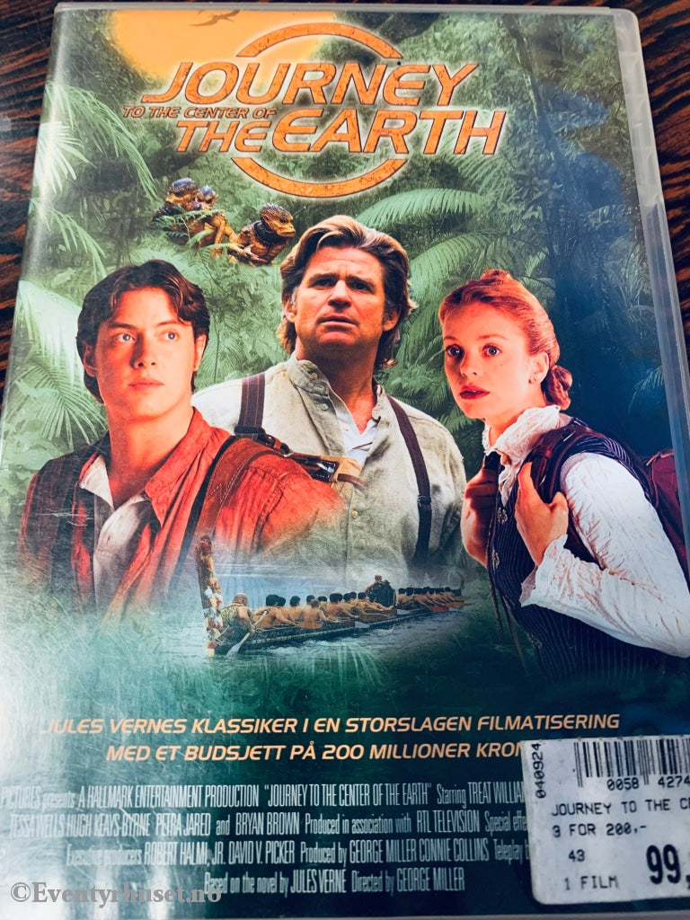 Journey To The Center Of Earth. 1999. Dvd. Dvd