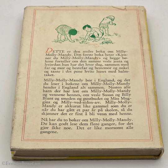 Joyce Lankester Brisley, 1950-talls utg. Vil du vite mer om Milly-Molly-Mandy. Bok.