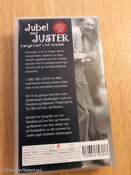Jubel Med Juster. 2001. Vhs. Vhs