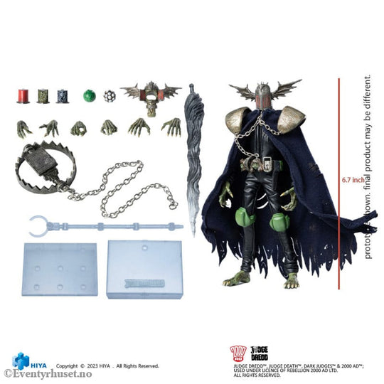Judge Dredd Exquisite Super Series Actionfigur 1/12 Judge Fear 17 cm Toys