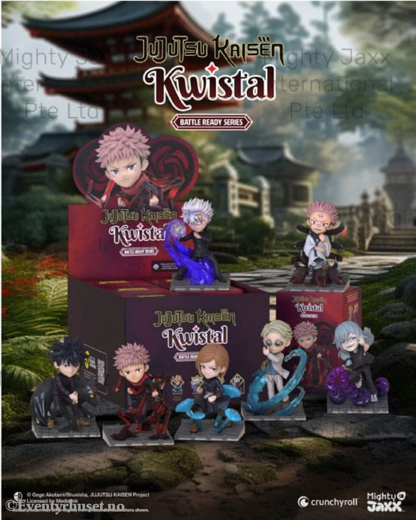 Jujutsu Kaisen: Kwistal Fwendz - Battle Ready Series 4 inch Vinyl Figure Blind Box Assortment (6) Toys