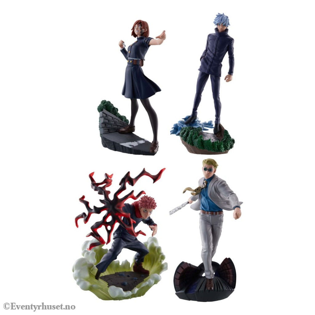 Jujutsu Kaisen Petitrama Series Trading Figure 3-Set Jujutsu Kaisen Series Vol.2 Setn 9 cm Manga & Anime