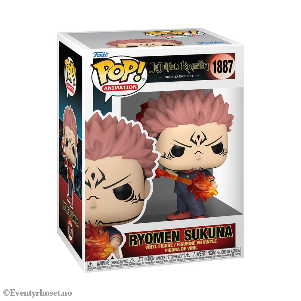 Jujutsu Kaisen POP! Animation Vinyl Figures Sukuna (Fire Arrow) 9 cm Manga & Anime