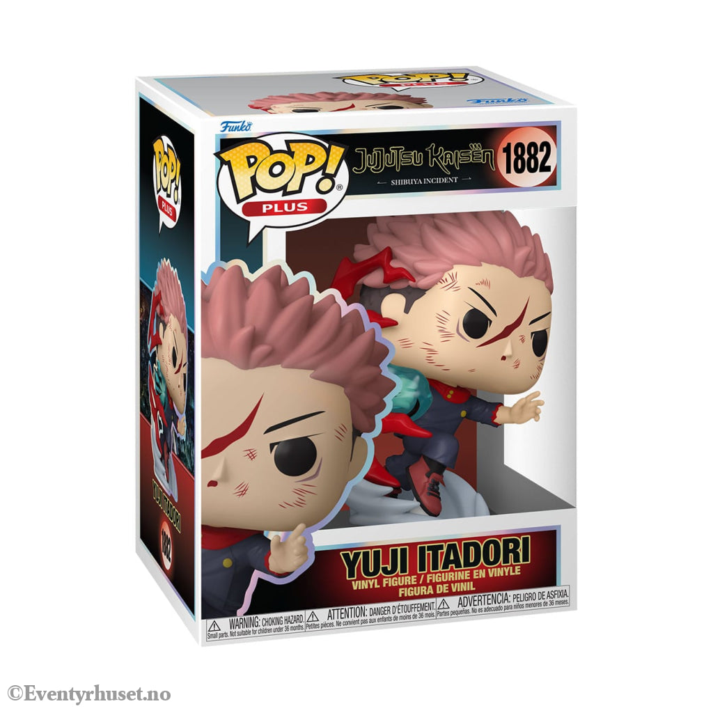 Jujutsu Kaisen POP! Plus Animation Vinyl Figures Yuji Itadori 9 cm Manga & Anime