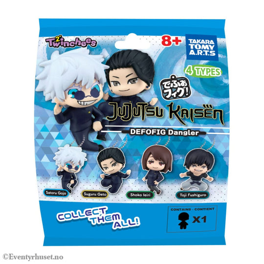 Jujutsu Kaisen Twinchees Mini Figures Defofig! Danglers 5 cm Display (24) Collectibles