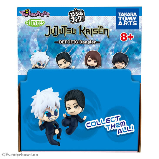 Jujutsu Kaisen Twinchees Mini Figures Defofig! Danglers 5 cm Display (24) Collectibles