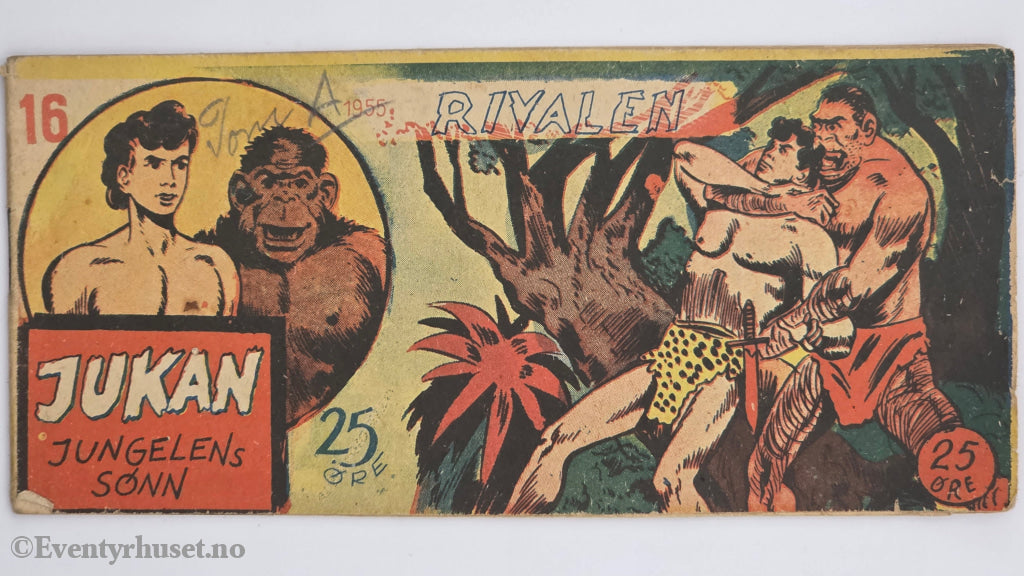Jukan – Jungelens sønn. 1955. Rivalen. Hefte.