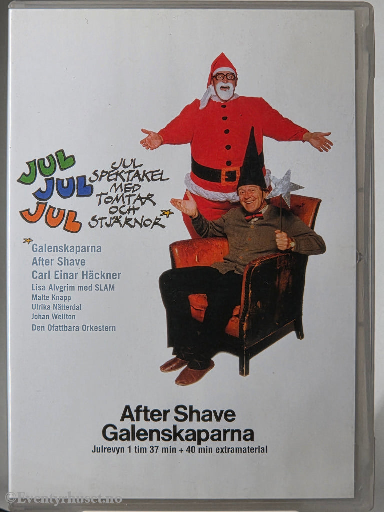 Jul jul jul – Afters Shave & Galenskaparna. 2002. DVD.
