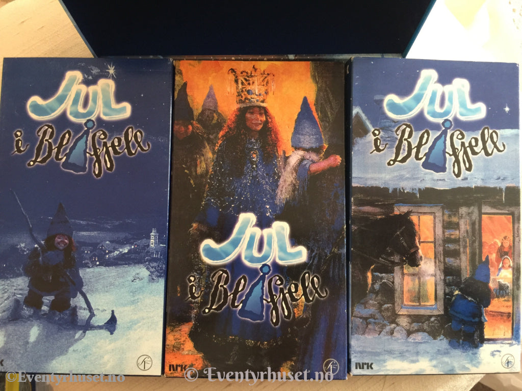 Jul I Blåfjell. Samleboks Vhs. Vhs