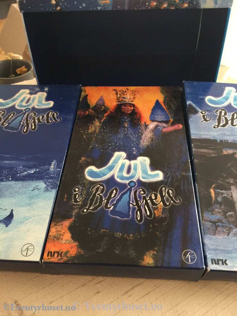 Jul I Blåfjell. Samleboks Vhs. Vhs