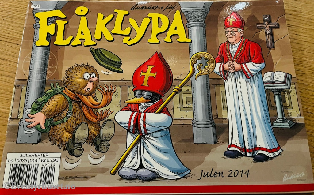 Jul I Flåklypa. 2014. Julehefte. Julehefter