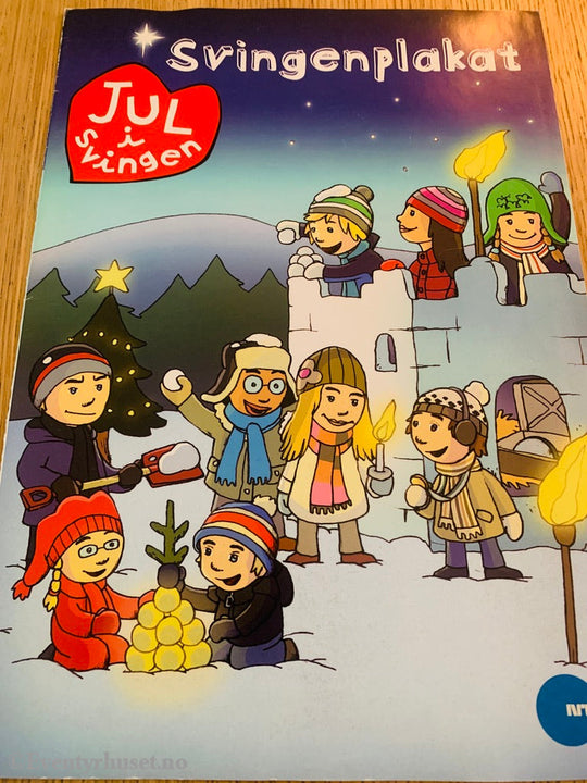 Jul I Svingen Plakat. Uten Klistremerker. Hefte