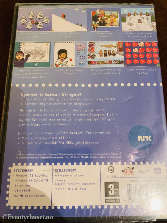 Jul i Svingen: Vinterlek med Linus og vennene hans. 2006. PC-spill. Ny i plast!