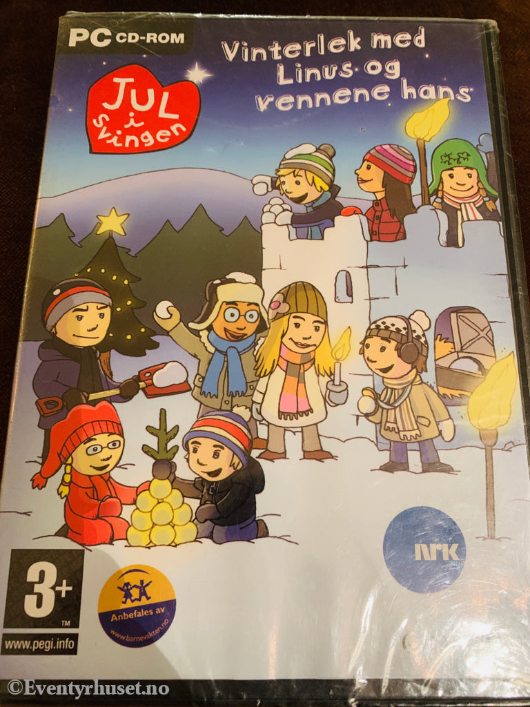 Jul i Svingen: Vinterlek med Linus og vennene hans. 2006. PC-spill. Ny i plast!
