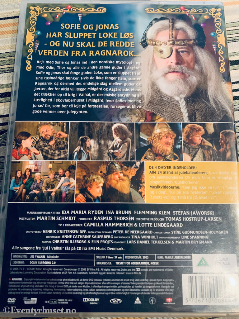 Jul I Valhall. 2005. 4 X Dvd. Dvd