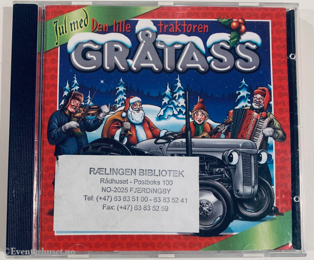 Jul Med Den Lille Traktoren Gråtass. Cd. Utleie-Versjon. Cd