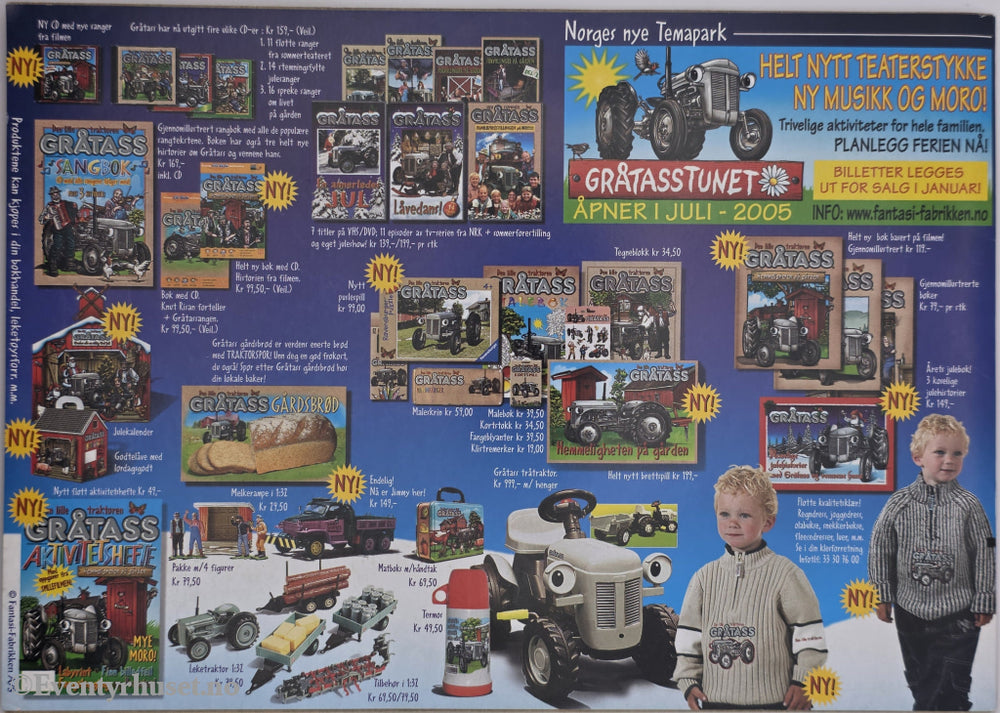 Jul med Gråtass. 2004. Julehefte.