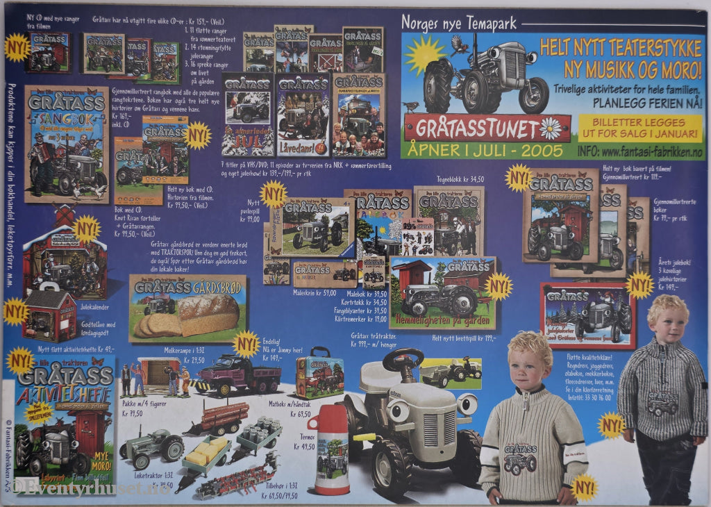 Jul med Gråtass. 2004. Julehefte.