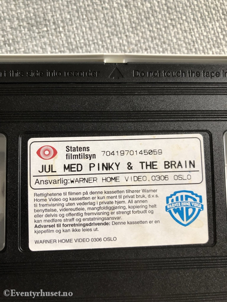Jul Med Pinky And The Brain. 1996. Vhs. Vhs