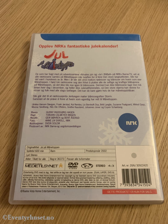 Jul På Månetoppen. 4 X Dvd. Dvd