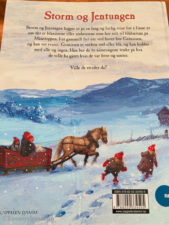 Jul På Månetoppen - Storm Og Jentungen. Bok Med 2 X Cd. Fortelling