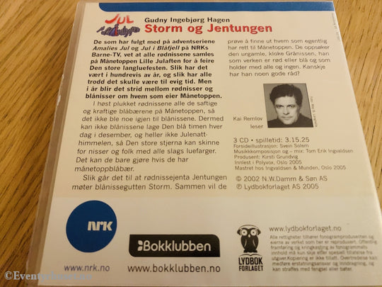 Jul På Månetoppen - Storm Og Jentungen (Nrk). 2002/2005. Lydbok 3 Cd.