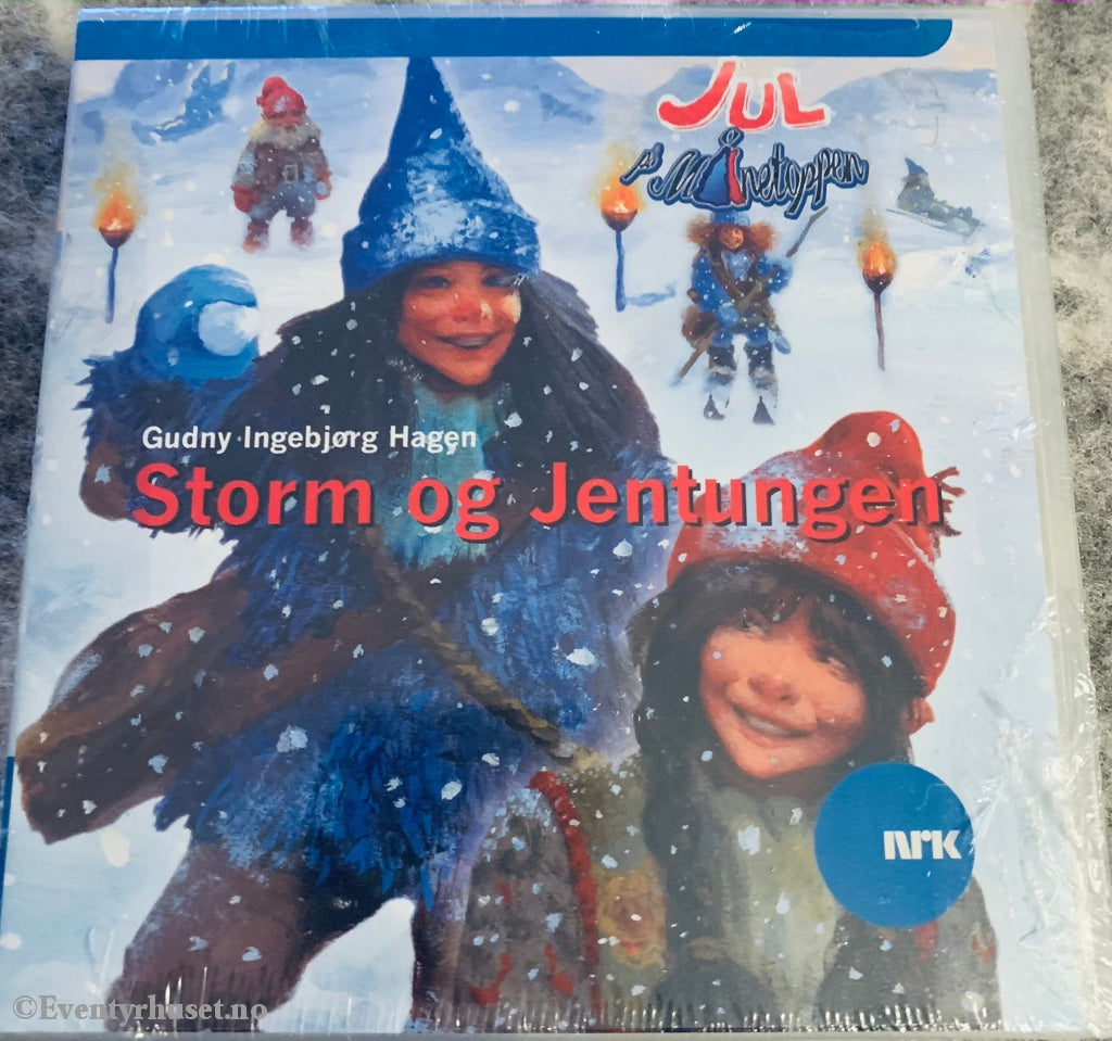 Jul På Månetoppen - Storm Og Jentungen (Nrk). 2002/2005. Lydbok 3 Cd. Ny I Plast!
