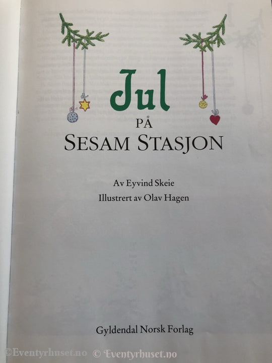 Jul På Sesam Stasjon. 1991. Fortelling