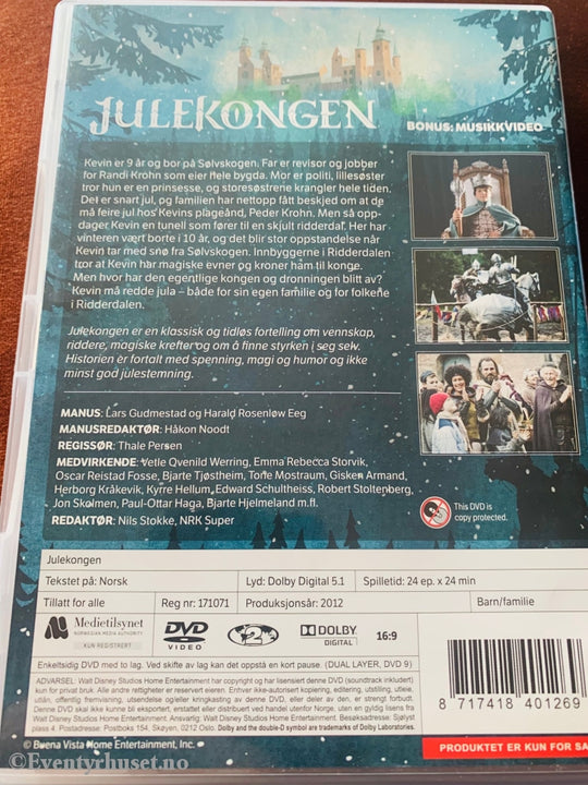 Julekongen. 4 Disker! Dvd. Dvd