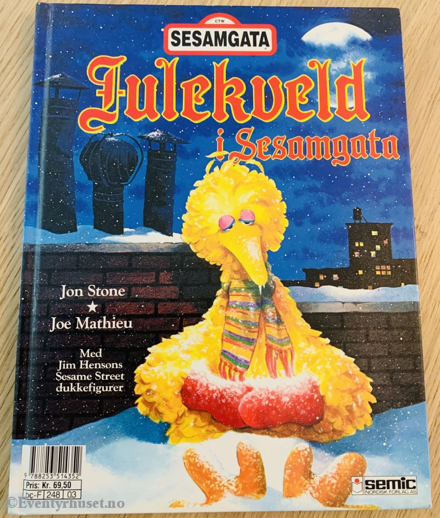 Julekveld I Sesamgata. 1992. Fortelling