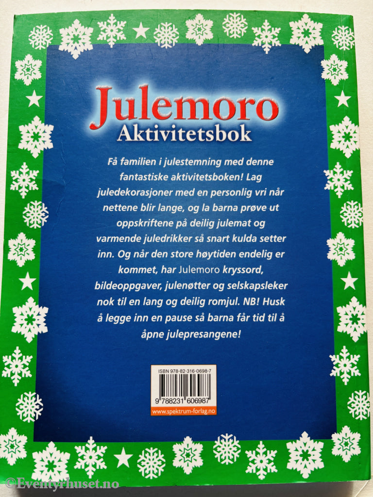 Julemoro Aktivitetsbok. 2010. Barnebok.