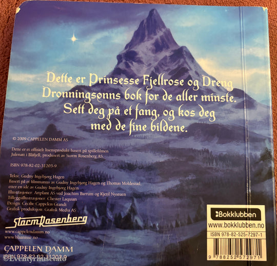 Julenatt i Blåfjell – Fjellrose og Dreng. Bok.