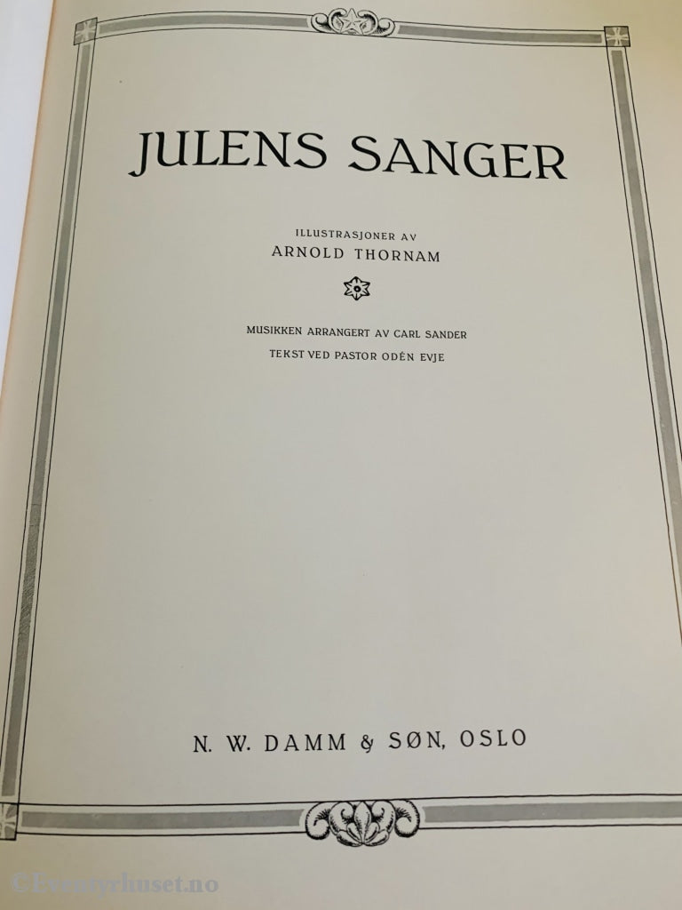 Julens Sanger. 1928/91. Sangbok