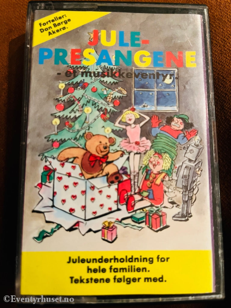 Julepresangene - Et Musikkeventyr. Kassett. Kassettbok