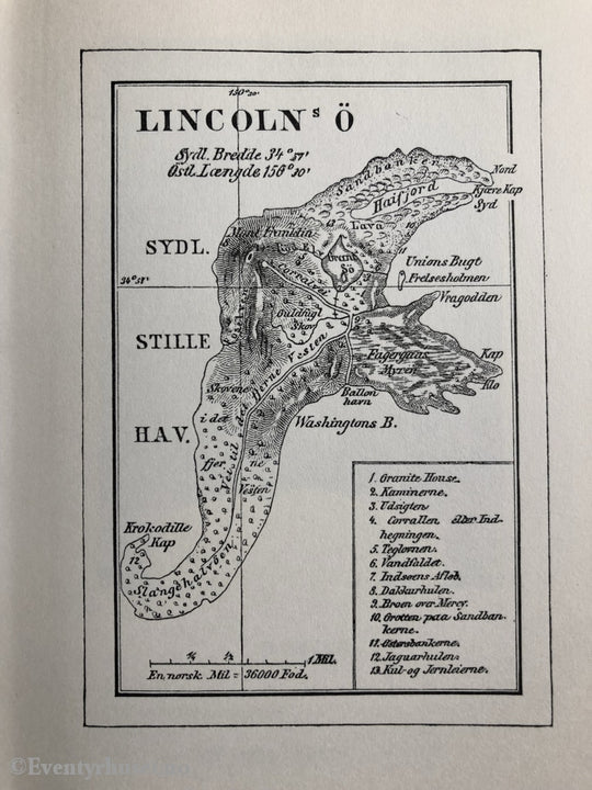 Jules Verne. 1967. Den Hemmelighetsfulle Øya. Fortelling
