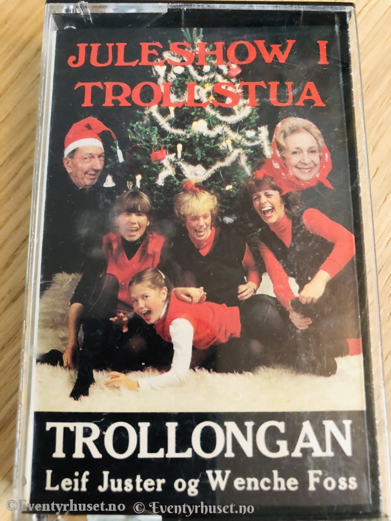 Juleshow I Trollstua. Leif Juster Og Wenche Foss. Trollongan. Kassett. Kassett (Mc)