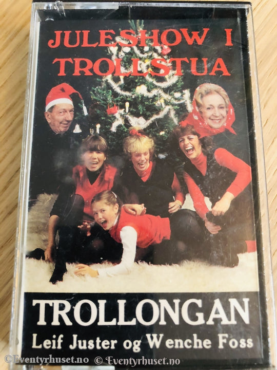 Juleshow I Trollstua. Leif Juster Og Wenche Foss. Trollongan. Kassett. Kassett (Mc)