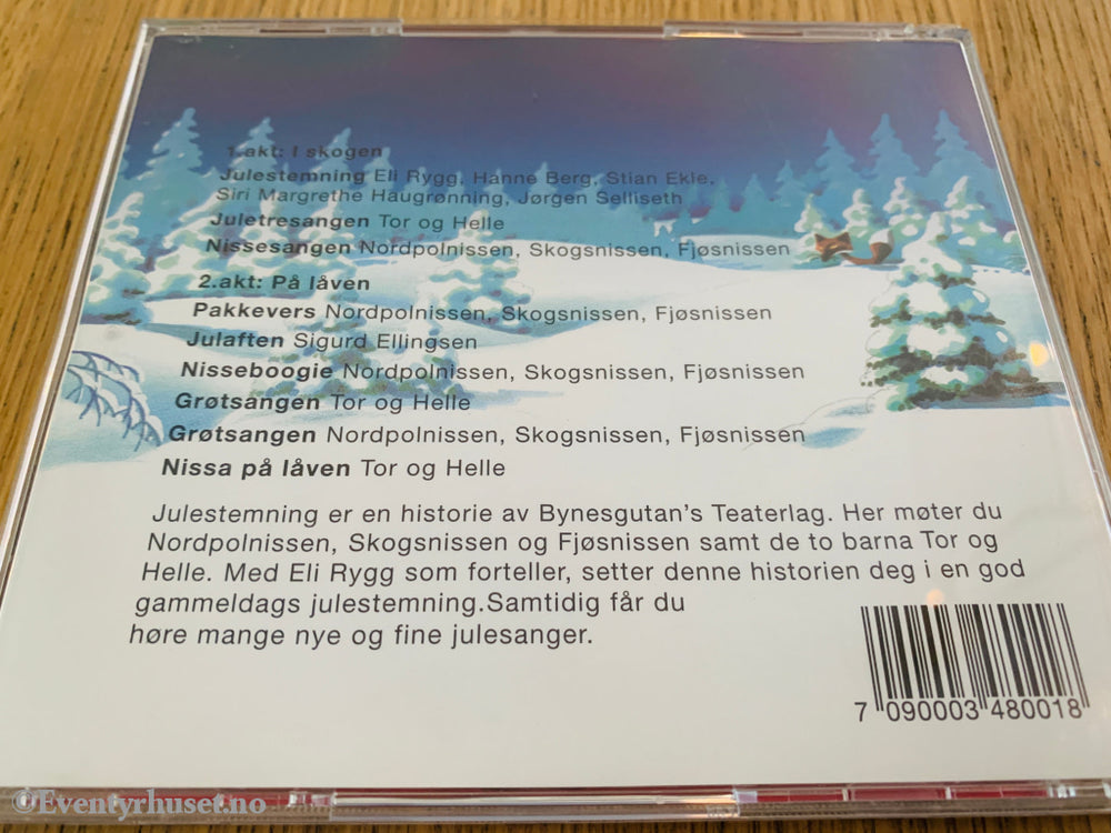 Julestemning med Eli Rygg. Musikk-CD for barn.