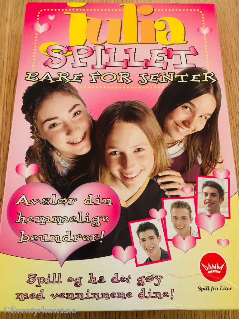 Julia - Spillet bare for jenter (2000-tallet) . Brettspill.