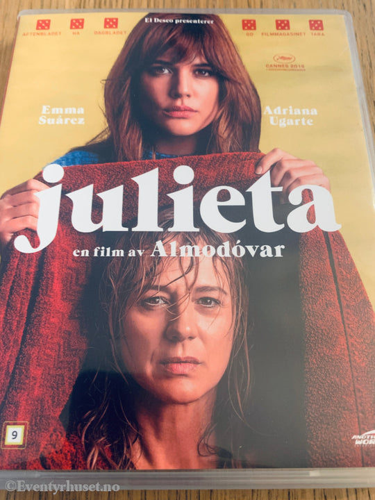 Julieta (2016). Blu-Ray.