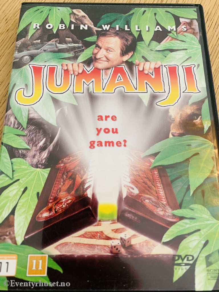 Jumanji. 1995. Dvd. Dvd