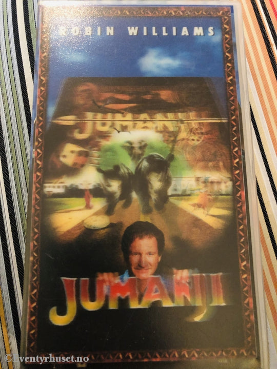 Jumanji. 3D Forside. 1995. Vhs. Vhs