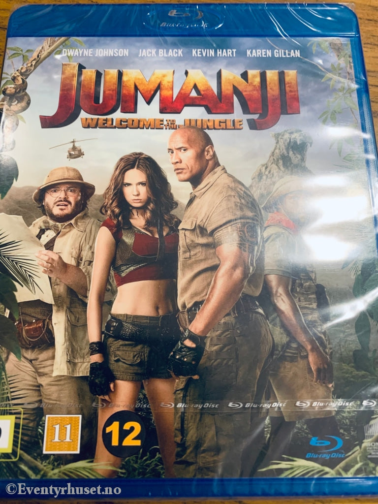 Jumanji. Blu-Ray. Ny I Plast! Blu-Ray Disc