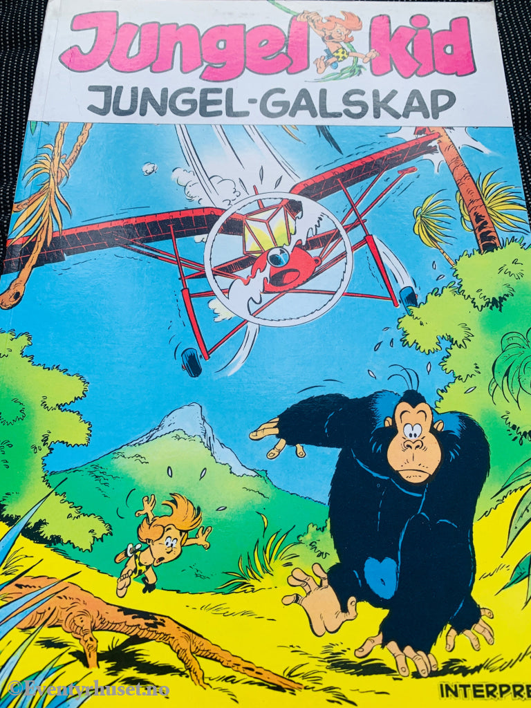 Jungel Kid: Jungel-galskap (1985). Tegneseriealbum.