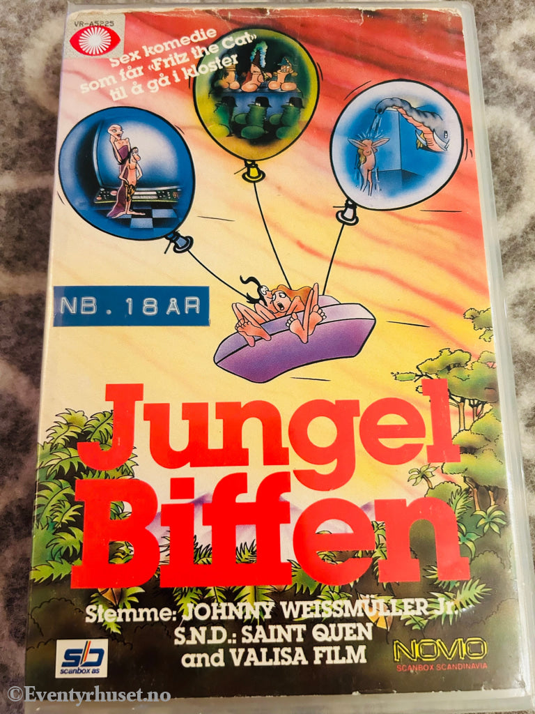 Jungelbiffen. Vhs Big Box. Box