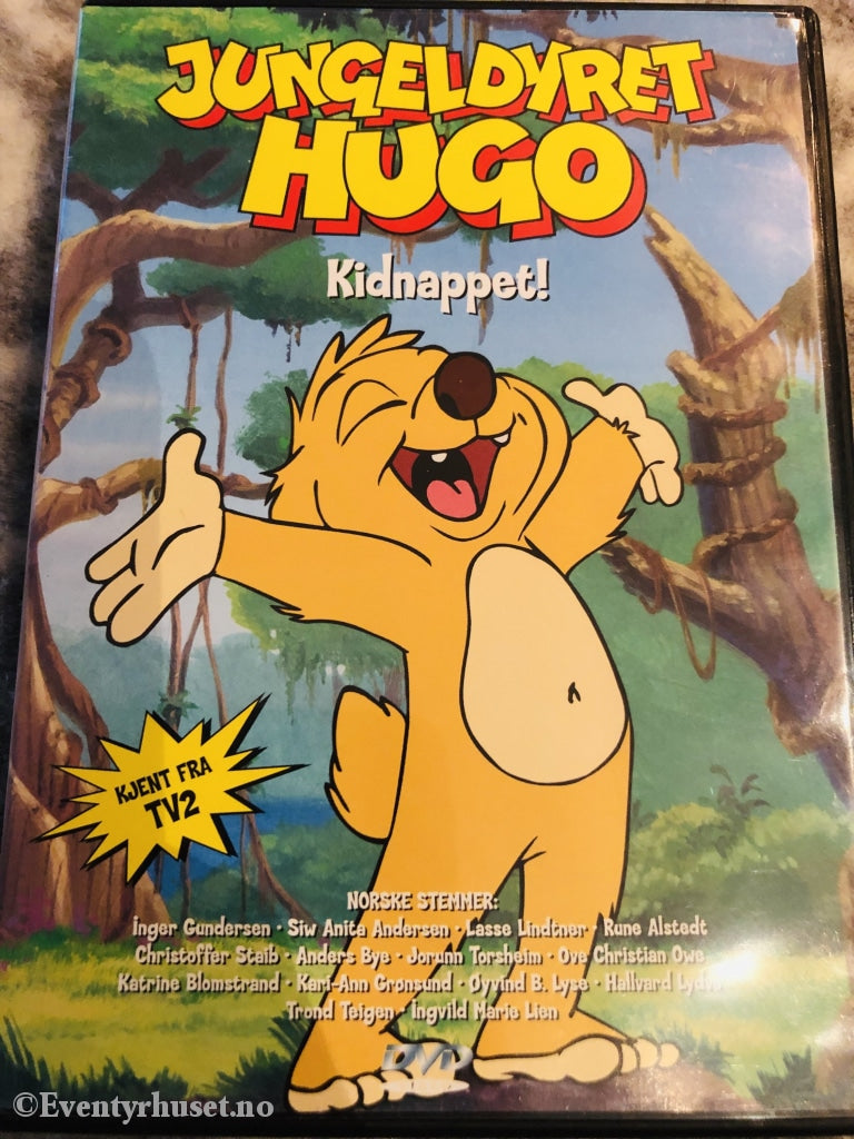 Jungeldyret Hugo. Kidnappet. 2003. Dvd. Dvd